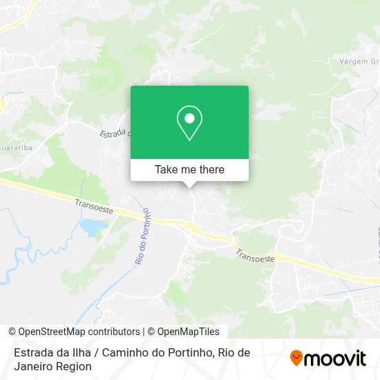 Estrada da Ilha / Caminho do Portinho map