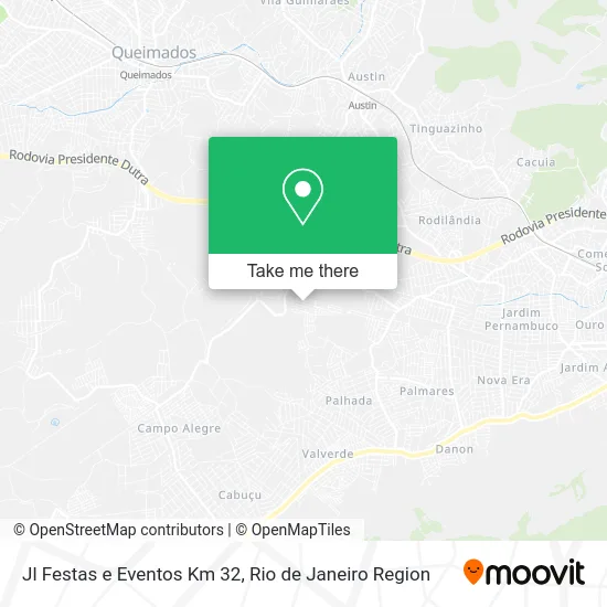 Jl Festas e Eventos Km 32 map