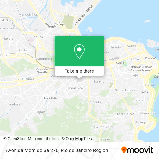 Avenida Mem de Sá 276 map