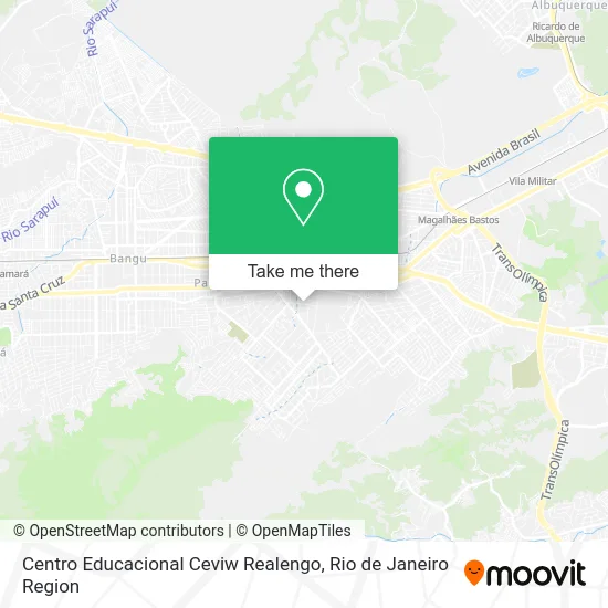 Centro Educacional Ceviw Realengo map