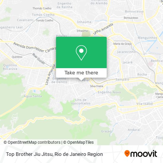 Top Brother Jiu Jitsu map