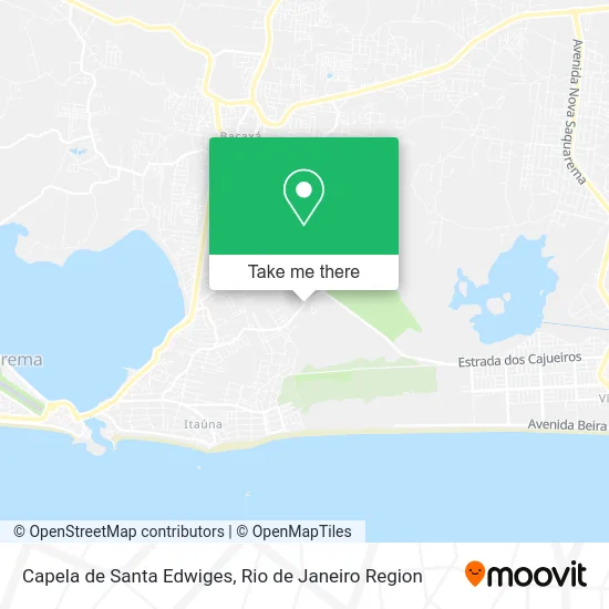 Capela de Santa Edwiges map