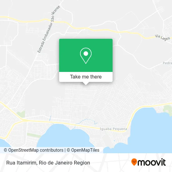 Rua Itamirim map