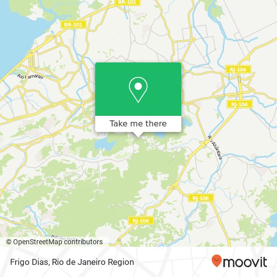 Frigo Dias map