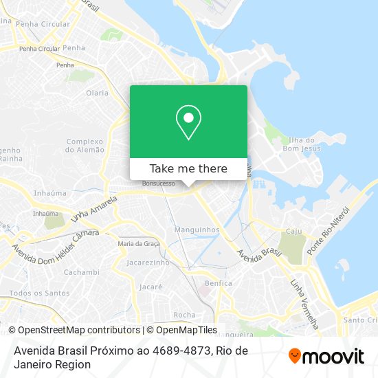 Mapa Avenida Brasil Próximo ao 4689-4873
