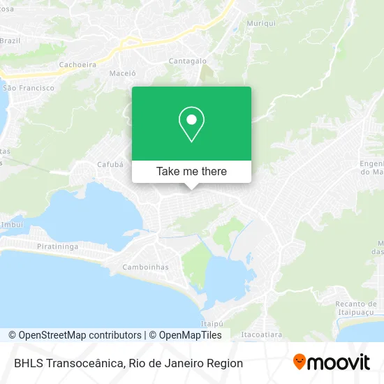 BHLS Transoceânica map