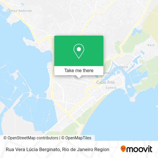 Rua Vera Lúcia Berginato map
