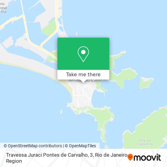 Travessa Juraci Pontes de Carvalho, 3 map
