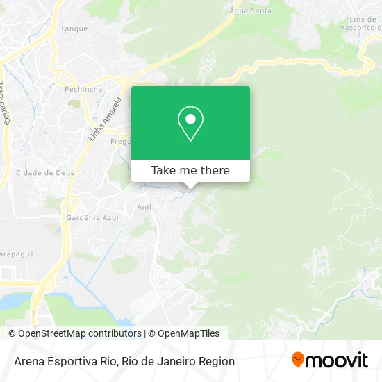 Arena Esportiva Rio map
