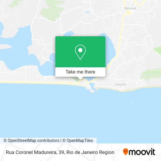 Rua Coronel Madureira, 39 map