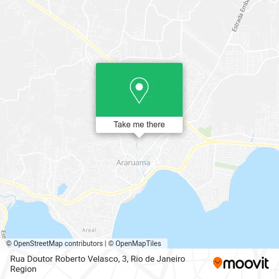 Rua Doutor Roberto Velasco, 3 map