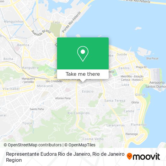 Representante Eudora Rio de Janeiro map