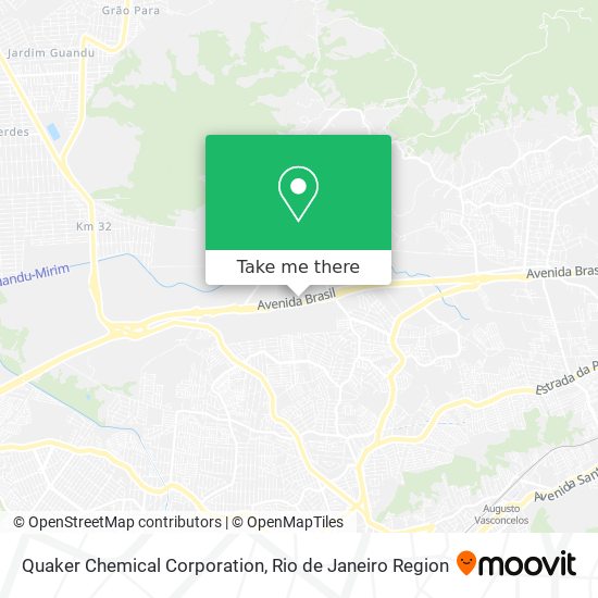 Quaker Chemical Corporation map