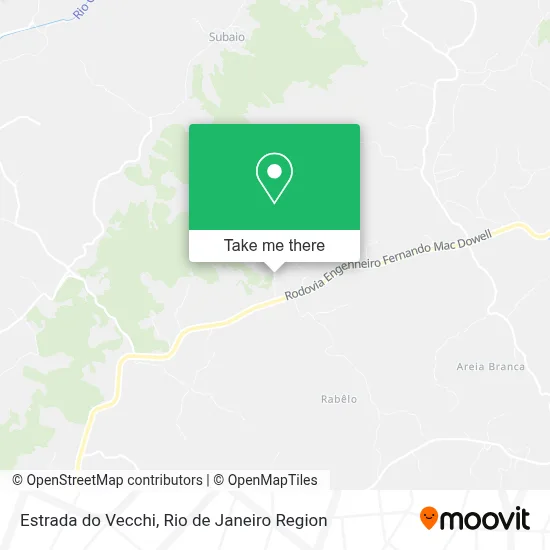 Estrada do Vecchi map