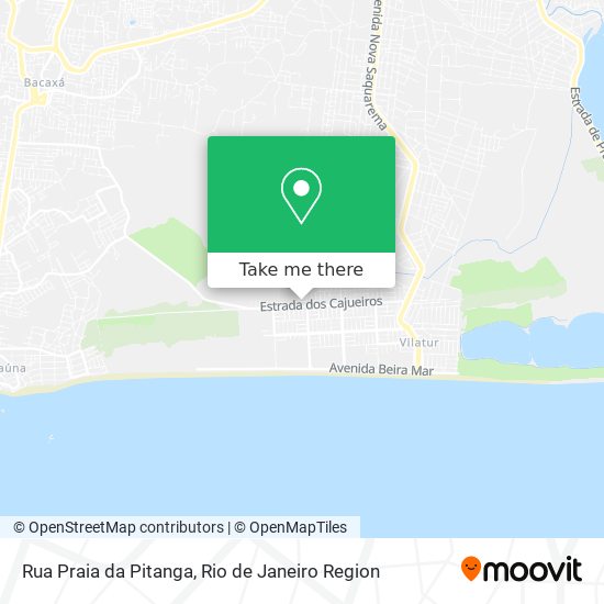 Rua Praia da Pitanga map