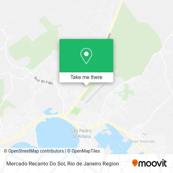 Mercado Recanto Do Sol map