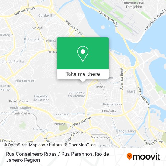 Rua Conselheiro Ribas / Rua Paranhos map