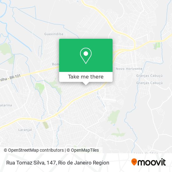 Rua Tomaz Silva, 147 map