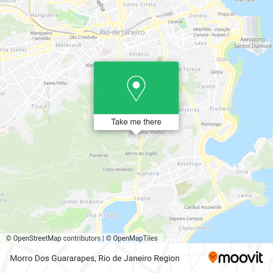Morro Dos Guararapes map