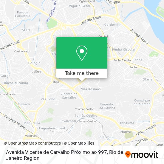 Avenida Vicente de Carvalho Próximo ao 997 map