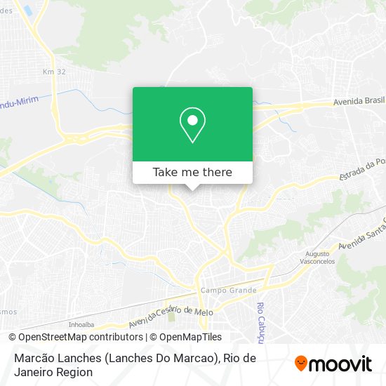 Marcão Lanches (Lanches Do Marcao) map