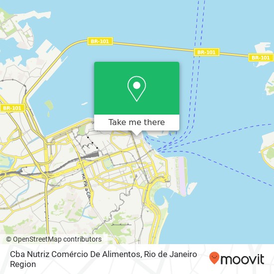 Cba Nutriz Comércio De Alimentos map