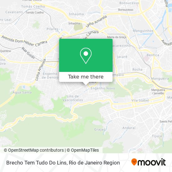 Brecho Tem Tudo Do Lins map