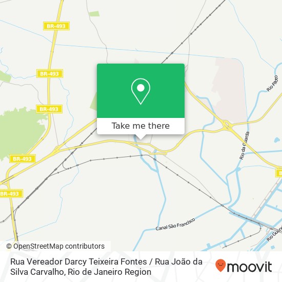 Rua Vereador Darcy Teixeira Fontes / Rua João da Silva Carvalho map