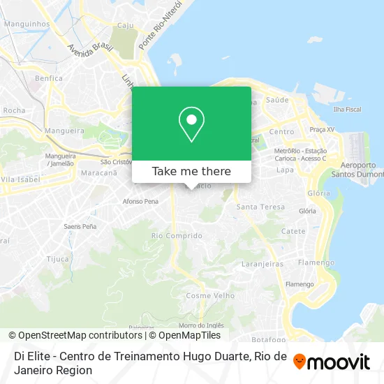 Di Elite - Centro de Treinamento Hugo Duarte map