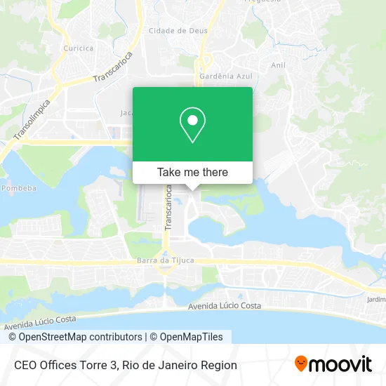 CEO Offices Torre 3 map