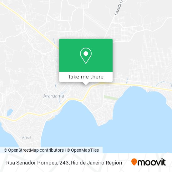 Mapa Rua Senador Pompeu, 243