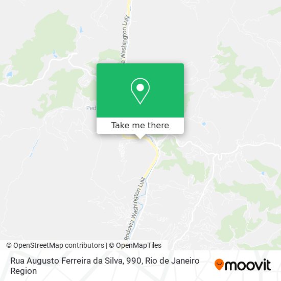 Rua Augusto Ferreira da Silva, 990 map