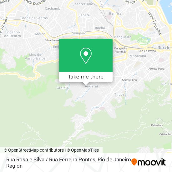 Mapa Rua Rosa e Silva / Rua Ferreira Pontes