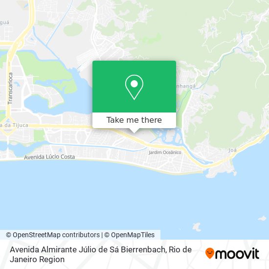 Avenida Almirante Júlio de Sá Bierrenbach map