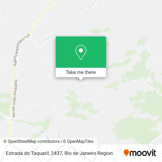 Estrada do Taquaril, 2437 map