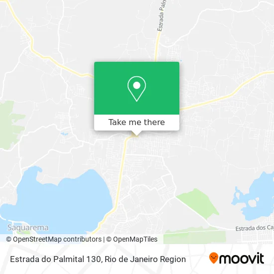 Estrada do Palmital 130 map