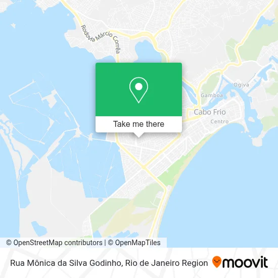 Rua Mônica da Silva Godinho map
