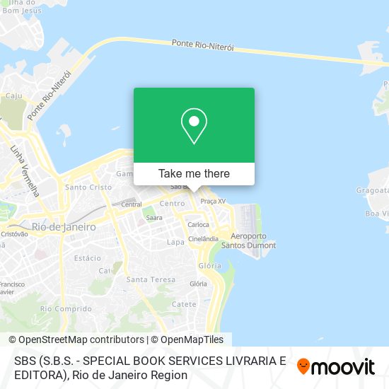 SBS (S.B.S. - SPECIAL BOOK SERVICES LIVRARIA E EDITORA) map