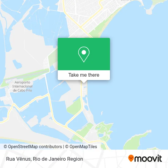 Rua Vênus map