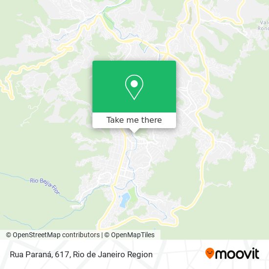 Rua Paraná, 617 map