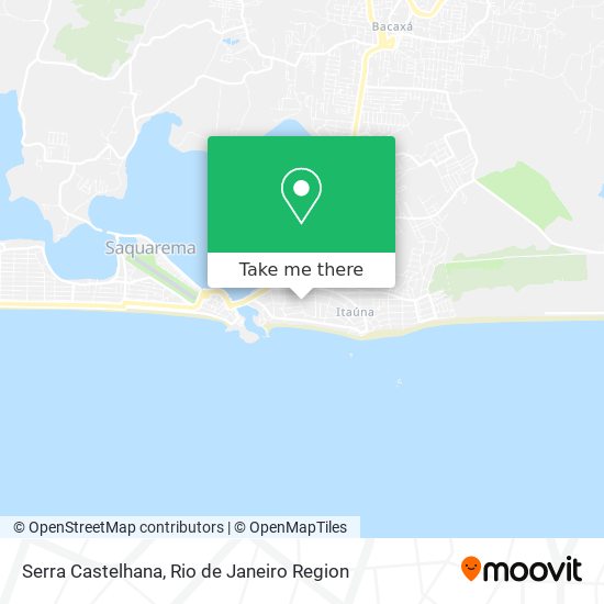 Mapa Serra Castelhana