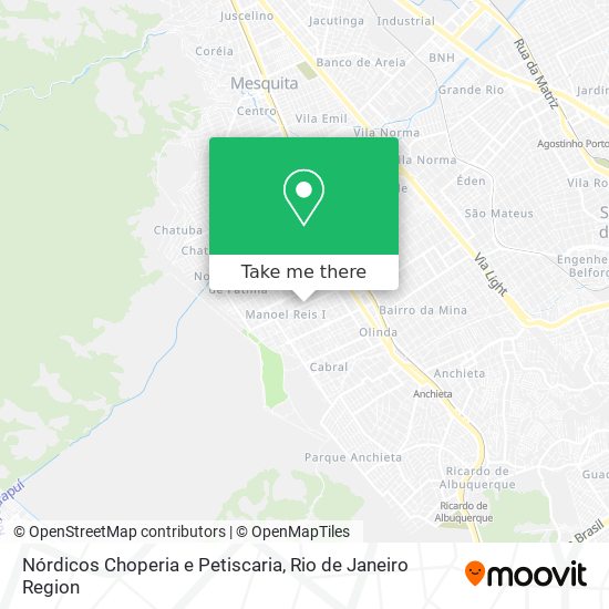 Nórdicos Choperia e Petiscaria map