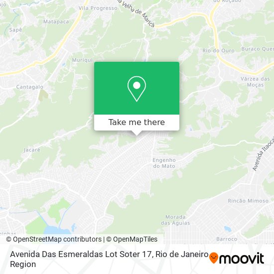 Avenida Das Esmeraldas Lot Soter 17 map