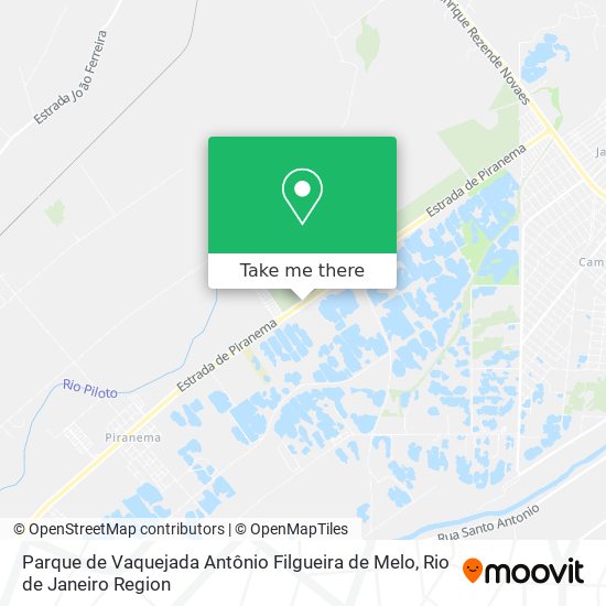 Parque de Vaquejada Antônio Filgueira de Melo map
