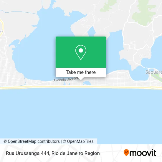 Rua Urussanga 444 map