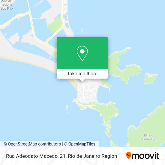 Rua Adeodato Macedo, 21 map