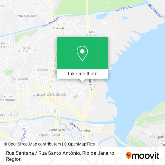 Rua Santana / Rua Santo Antônio map