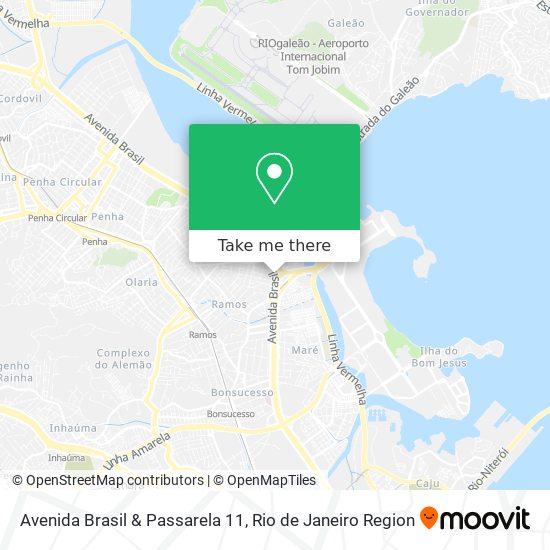 Avenida Brasil & Passarela 11 map