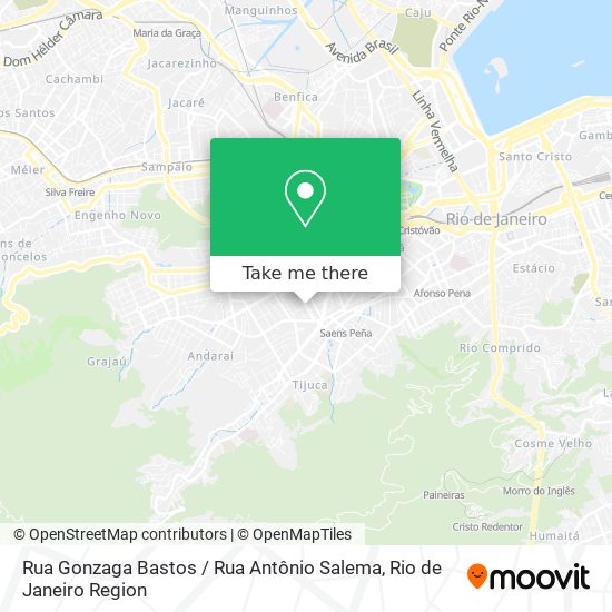 Rua Gonzaga Bastos / Rua Antônio Salema map