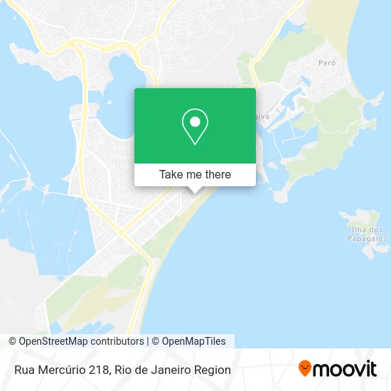 Rua Mercúrio 218 map